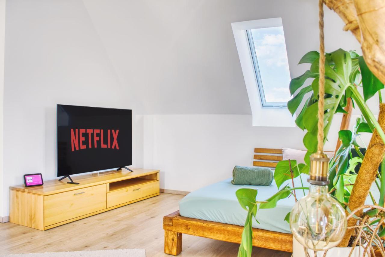 Ilmmunster Luxus Apartment! Kueche, Balkon, Netflix, Parkplatz - 8 Personen מראה חיצוני תמונה